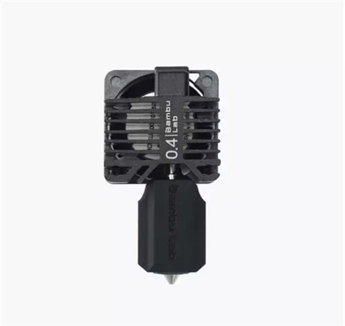 BambuLab P1 Comp. hotend as with hardened nozzle 0,4 mm