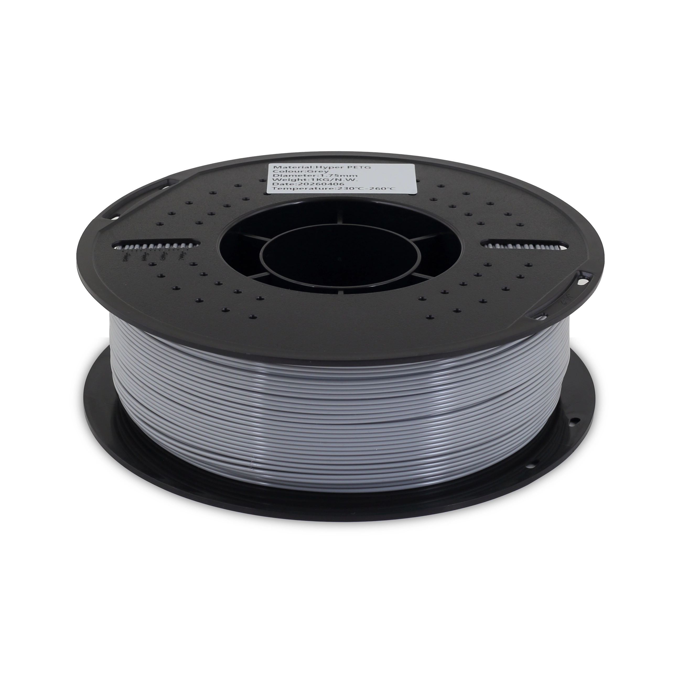 Filamix Hyper Pet-G Gri Filament 1.75mm 1kg