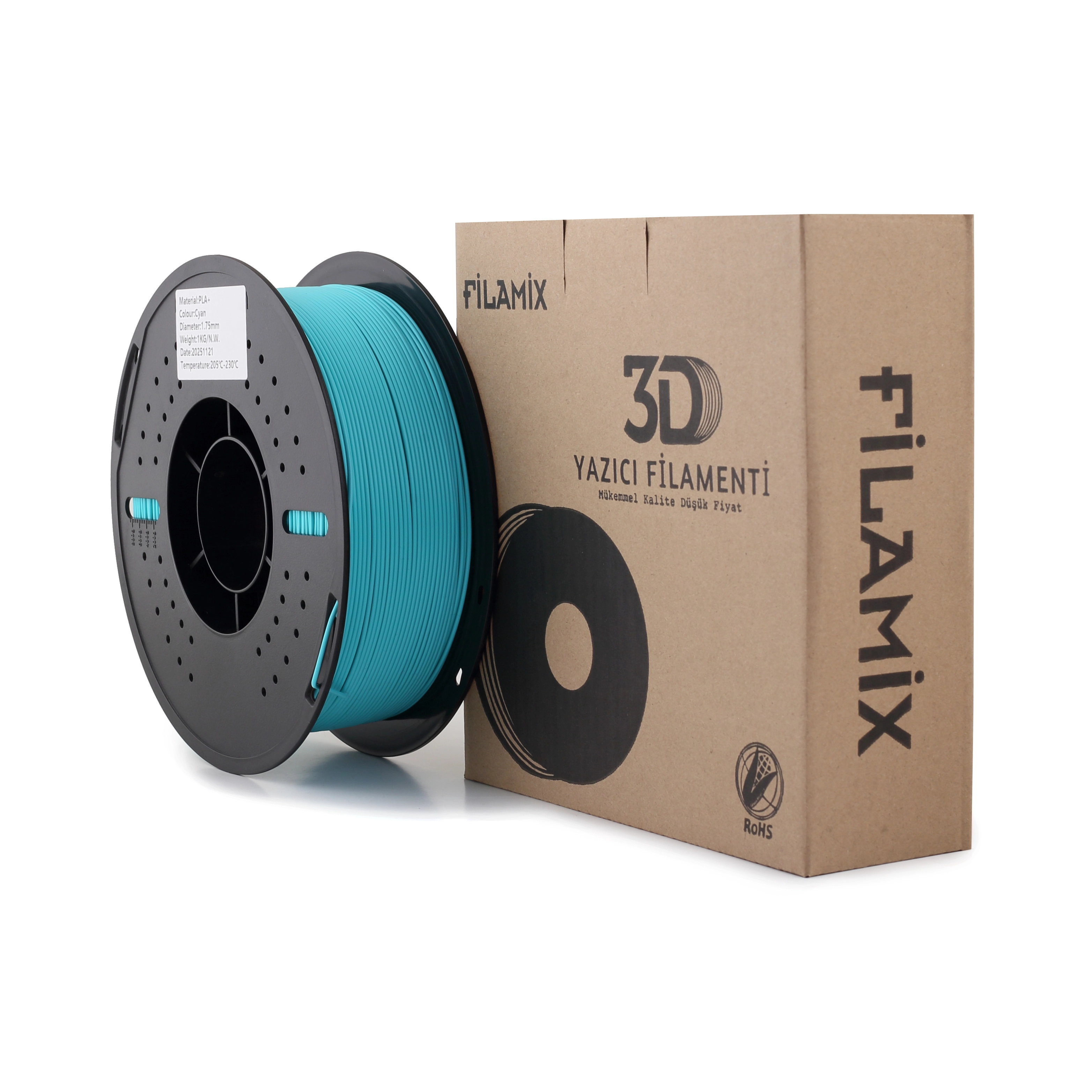Filamix PLA+ Cyan Filament