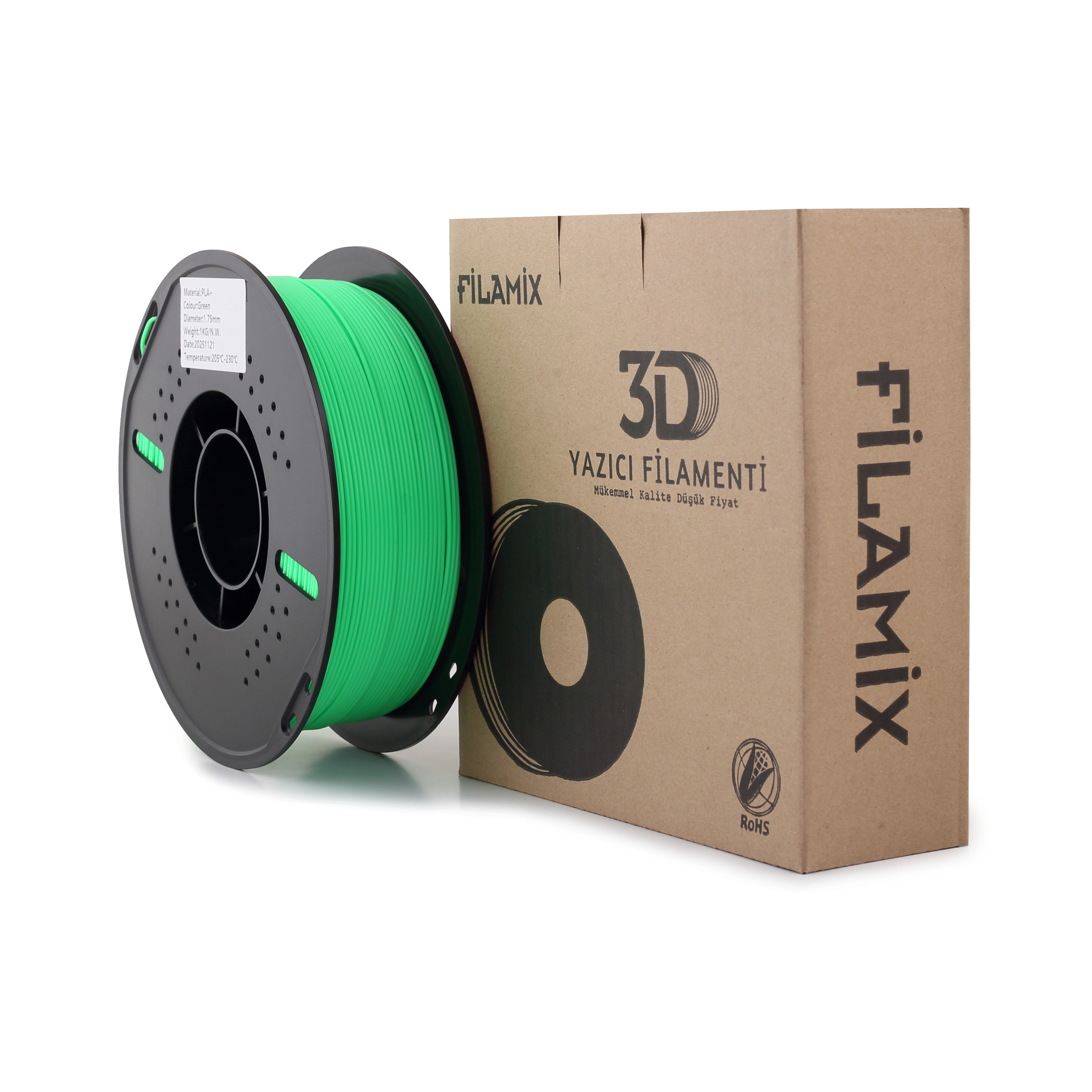 Filamix PLA+ Green Filament