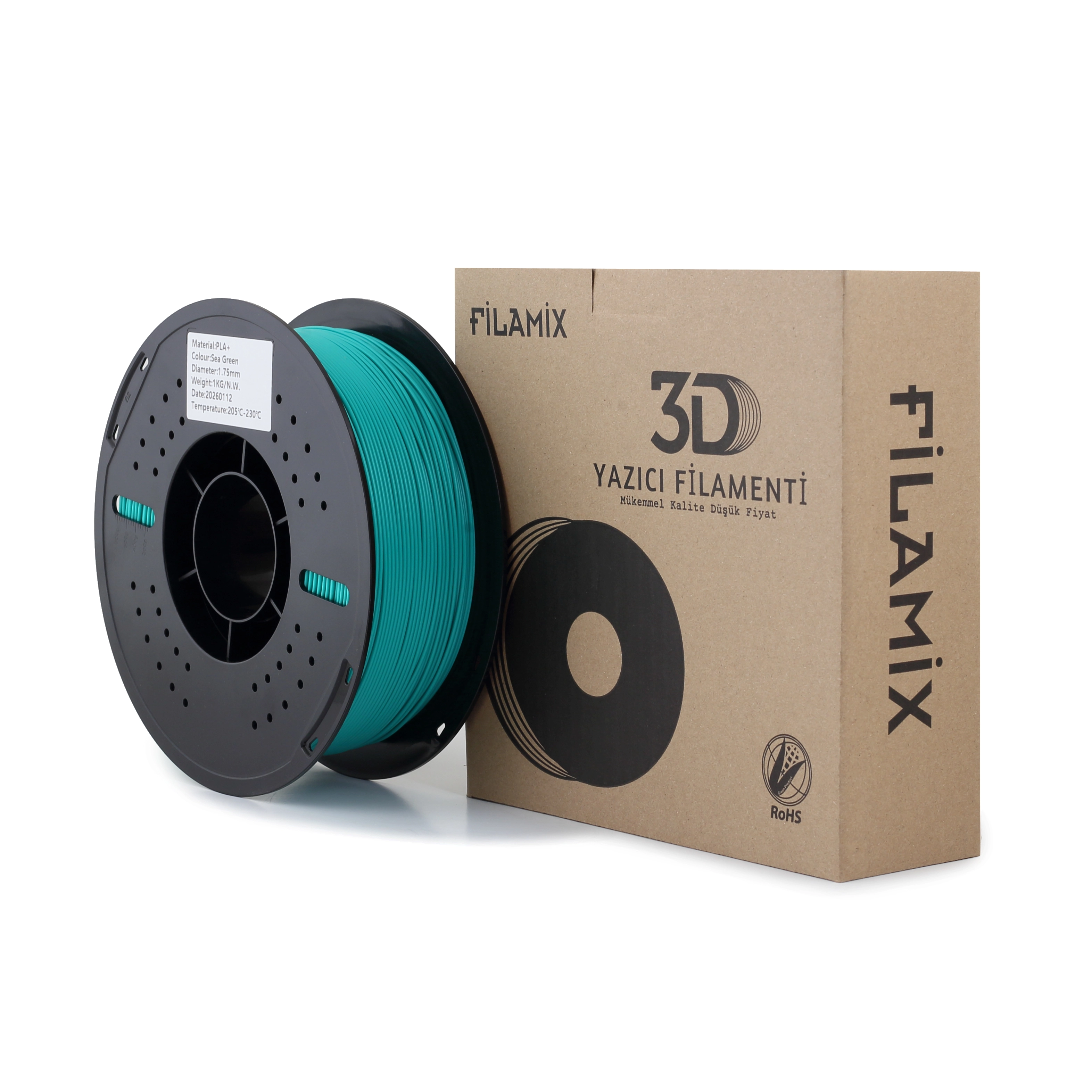 Filamix PLA+ Sea Green Filament