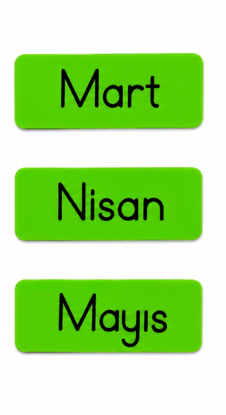 Aylar Mevsimler Seti