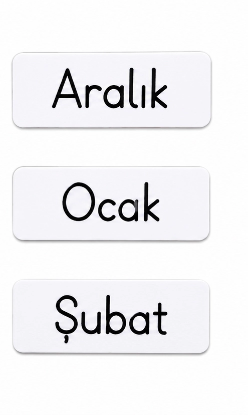 Aylar Mevsimler Seti