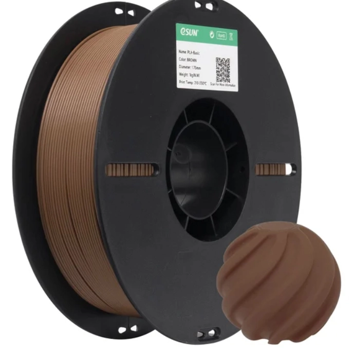 ESUN Basic PLA Kahverengi Filament 1,75 1 Kg
