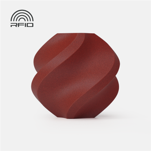 Bambu PETG CF Brick Red With Bambu Reusable Sp