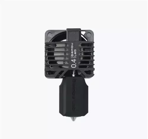 BambuLab P1 Comp. hotend as with hardened nozzle 0,4 mm