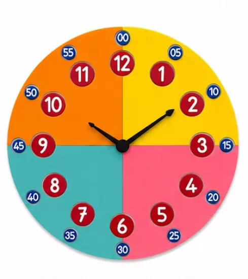 Saat Eğitimi Öğretmen Seti + Saklama Kutusu HEDİYE