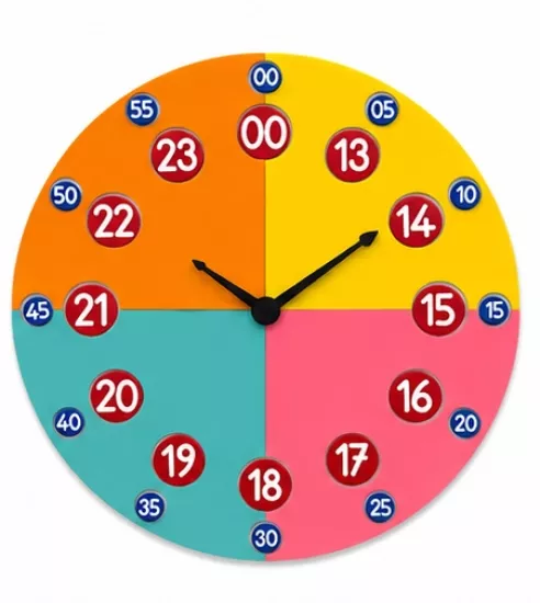 Saat Eğitimi Öğretmen Seti + Saklama Kutusu HEDİYE