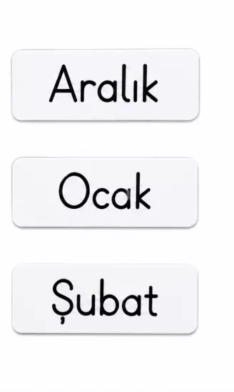 Aylar Mevsimler Seti