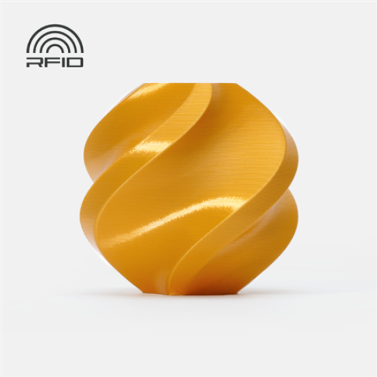 Bambu PLA Silk Gold With Bambu Reusable Spool